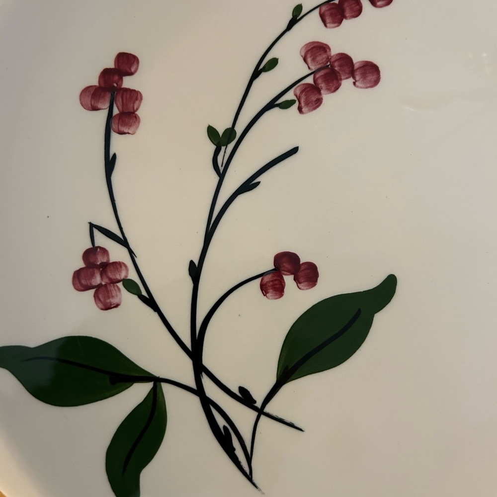 Blue Ridge “Bittersweet” small platter - Picture 2 of 3
